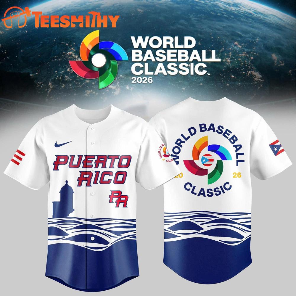 Team Puerto Rico 2026 World Baseball Classic Special Edition Jersey Shirt