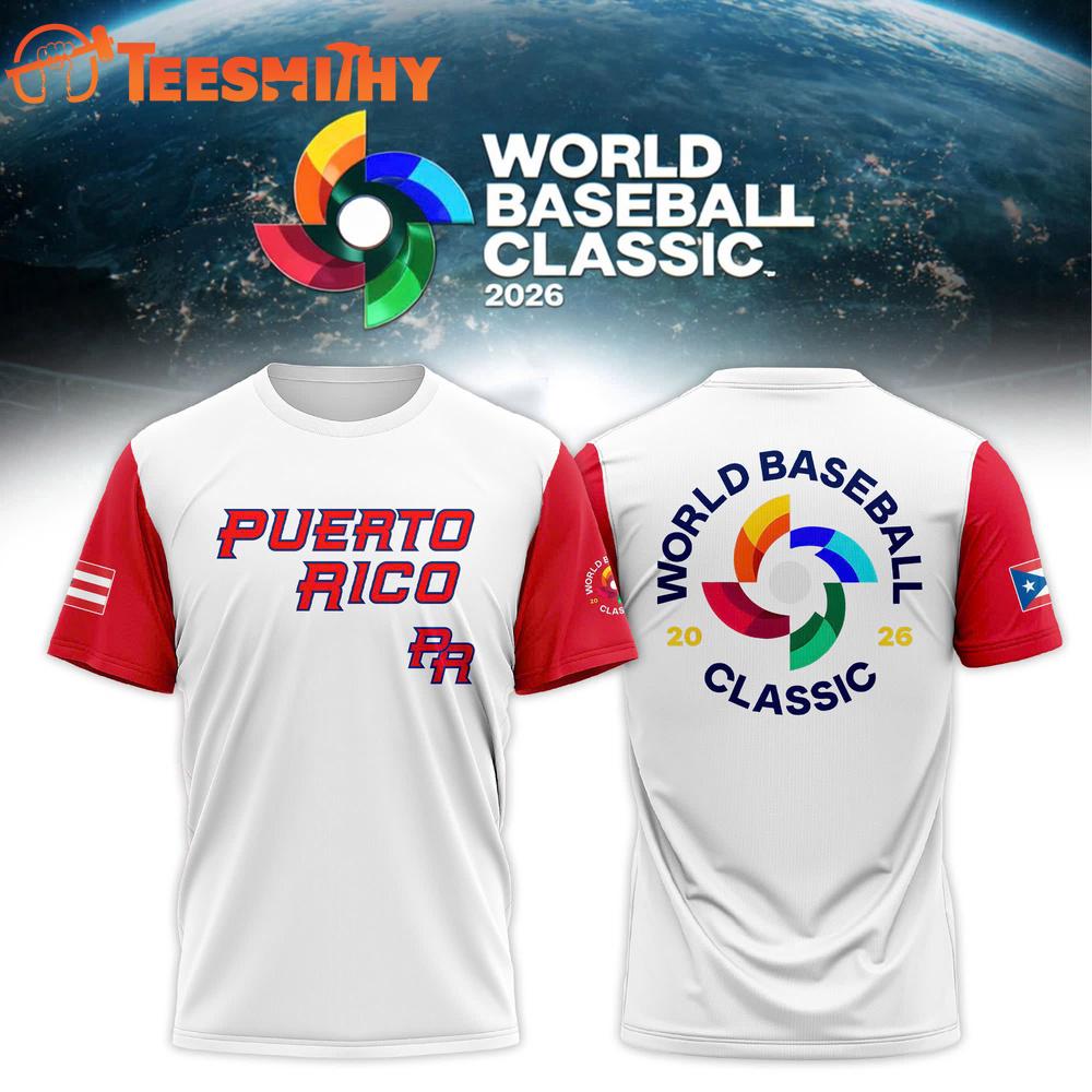 Team Puerto Rico 2026 World Baseball Classic Special Edition T Shirt