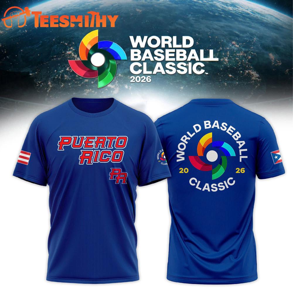 Team Puerto Rico 2026 World Baseball Classic Special New T Shirt