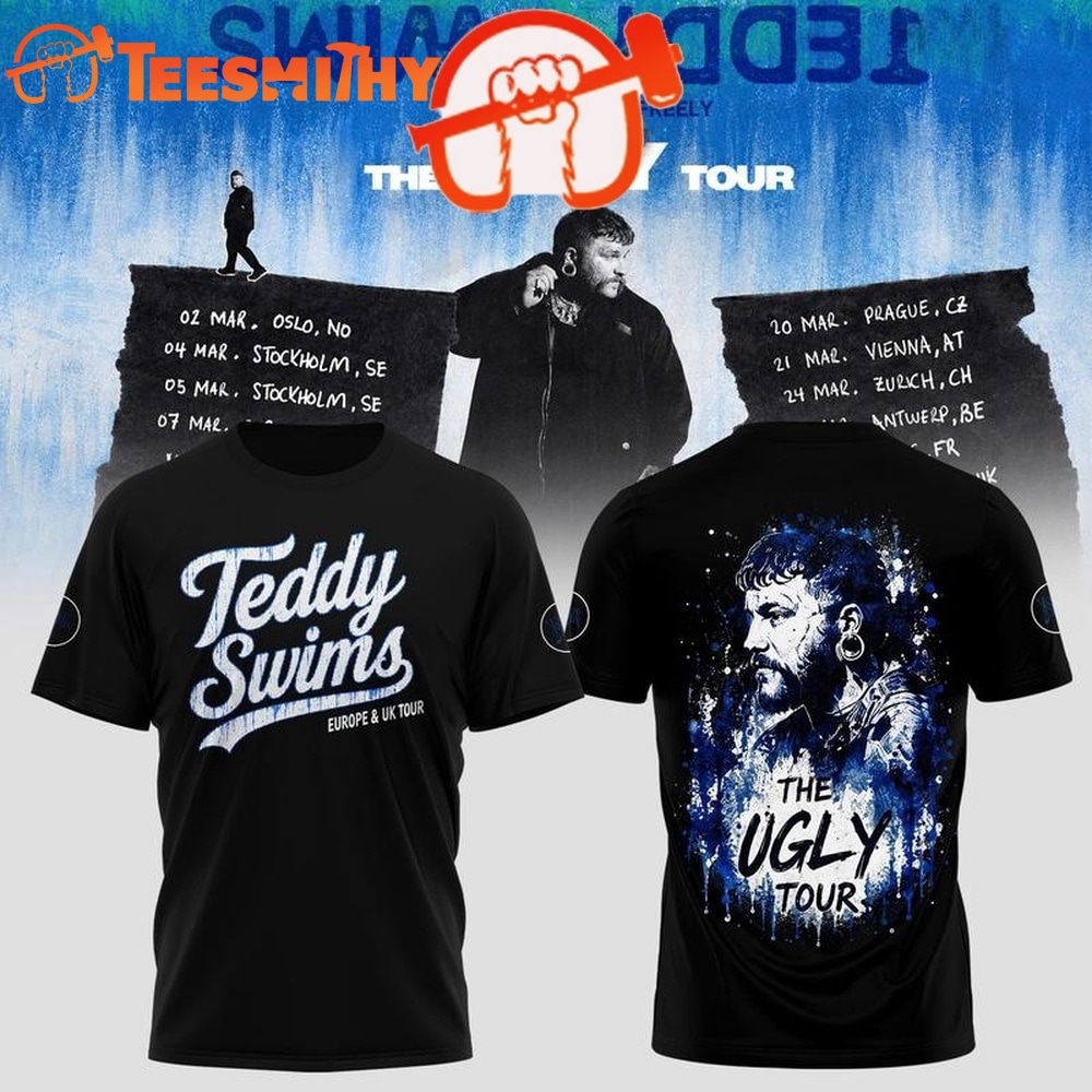 Teddy Swims The UGLY Tour Europe & UK 2027 Graphic T Shirt