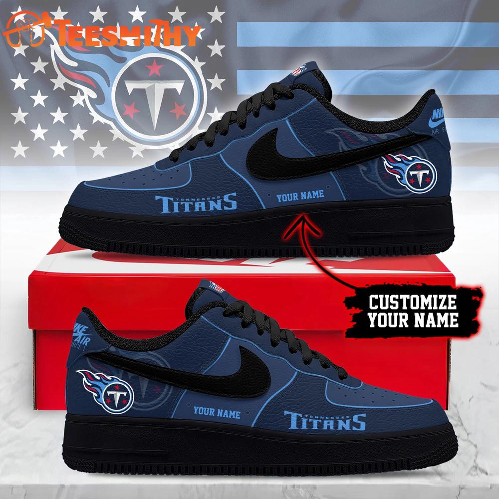Tennessee Titans 2026 NFL Custom Air Force 1 Shoes Sneaker