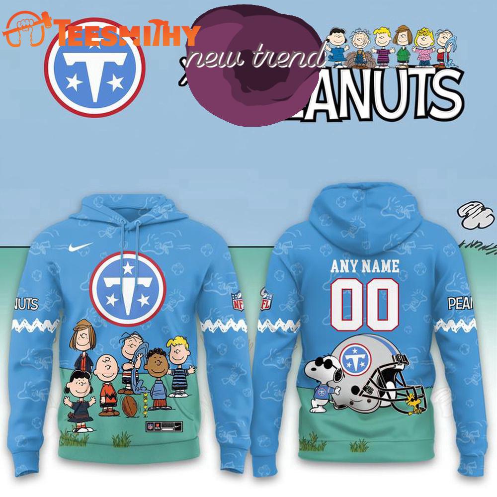 Tennessee Titans x Peanuts 2026 Special New Hoodie