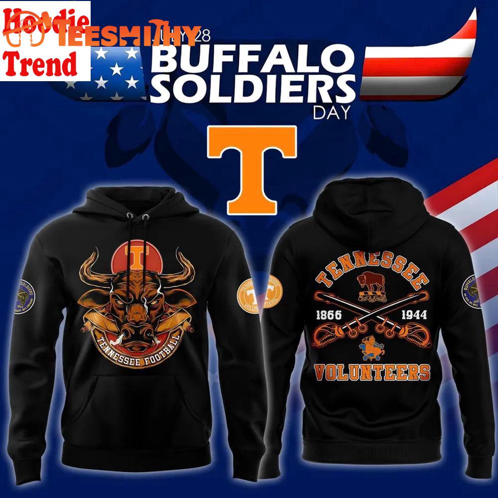 Tennessee Volunteers 2025 Buffalo Soldiers Day Hoodie Shirt