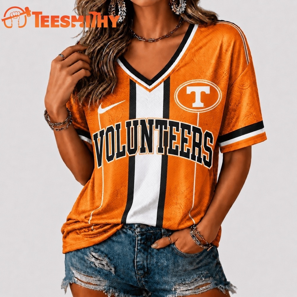 Tennessee Volunteers NCAA Rivalry Game Spirit V neck T Shirt