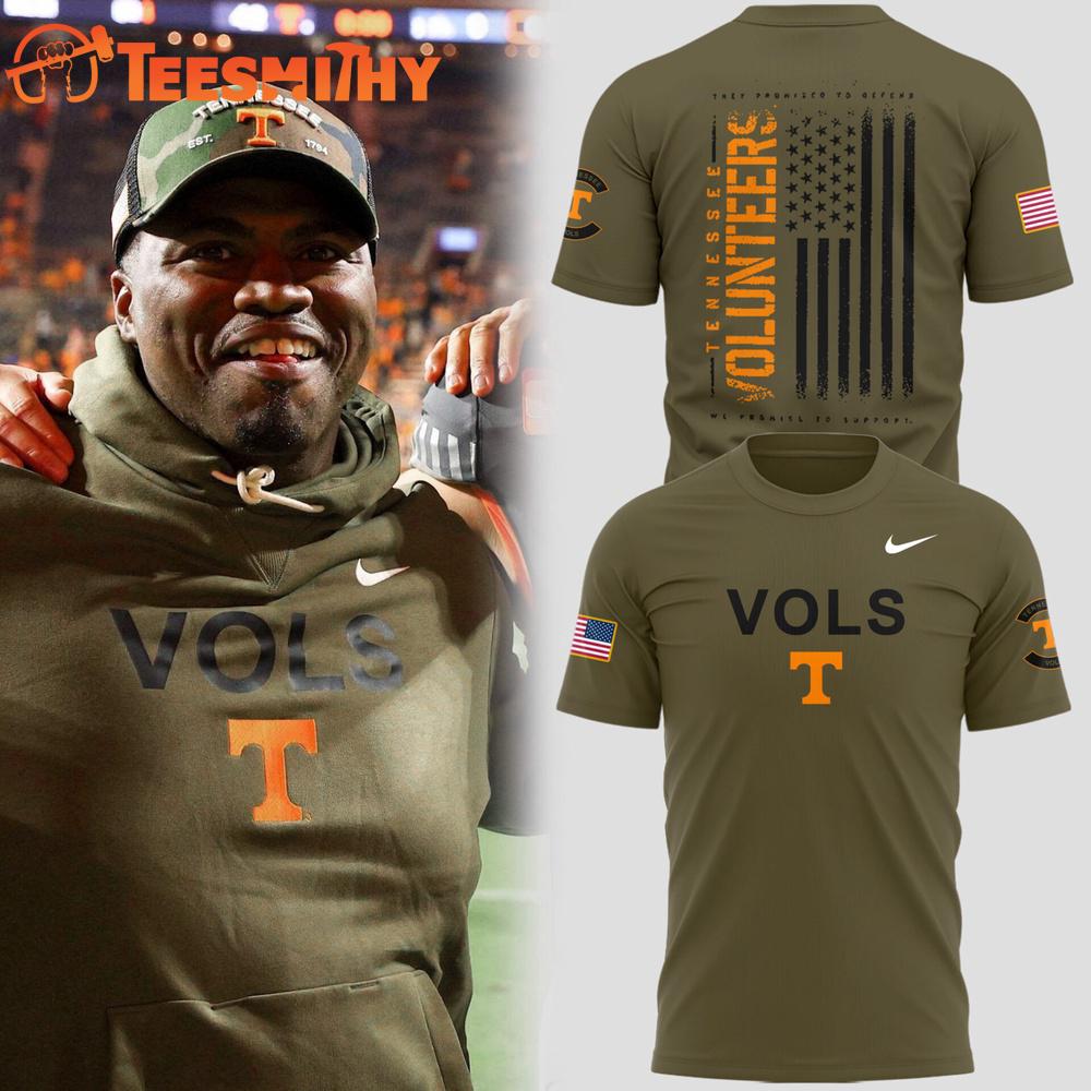 Tennessee Volunteers TENN Football Military Limited Edition T Shirt