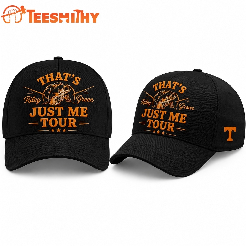 Tennessee Volunteers x Riley Green Thats Just Me Tour 2026 Black Cap