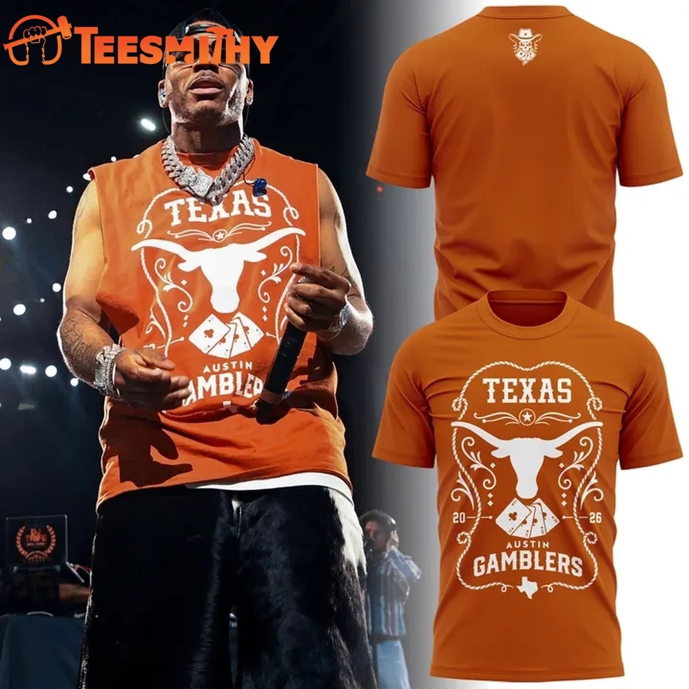 Texas Longhorns x Austin Gamblers Limited Edition T Shirt