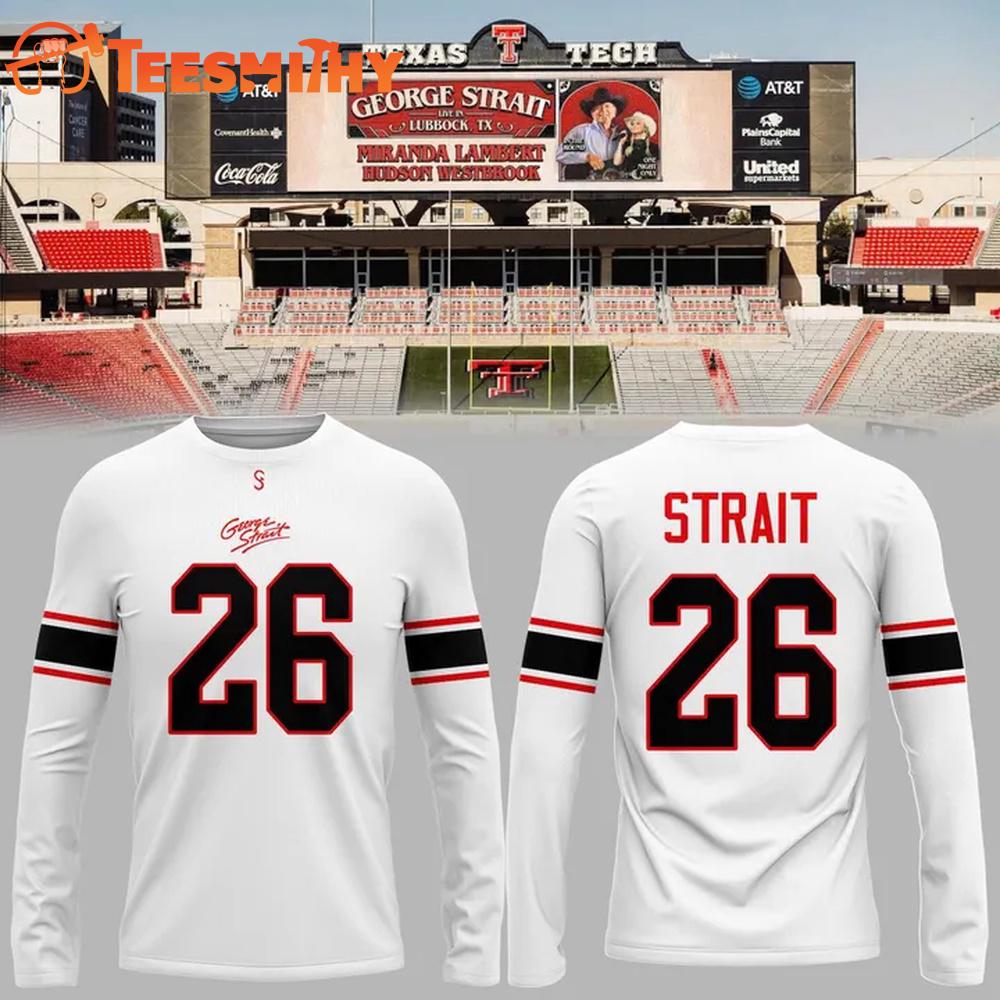 Texas Tech Red Raider George Strait 2026 Long Sleeve Shirt