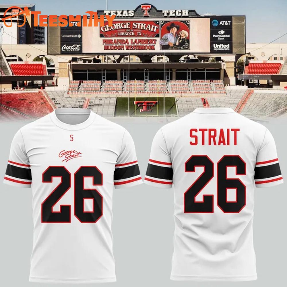 Texas Tech Red Raider George Strait 2026 T Shirt