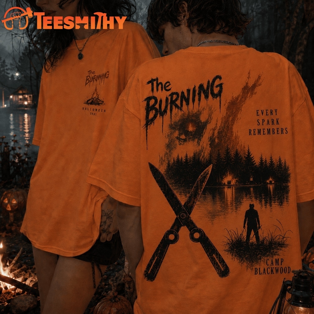 The Burning Every Spark Remembers Camp Horror New Design 3D Shirt