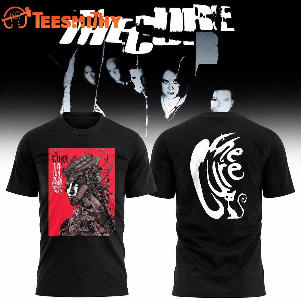 The Cure Florence 2026 Event T Shirt