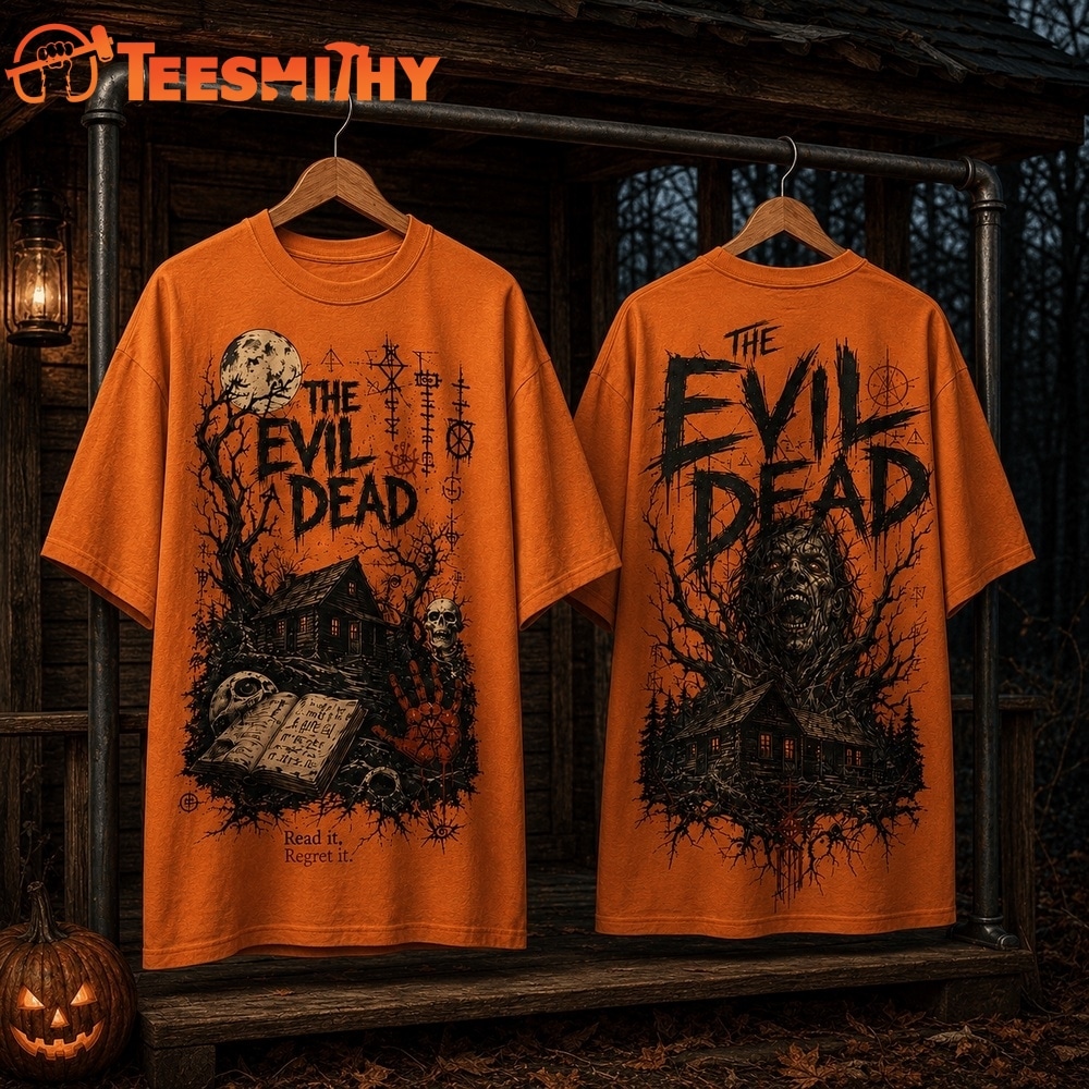 The Evil Dead Cabin Curse Halloween 3D Shirt 1 The Evil Dead Cabin Curse Halloween 3D Shirt