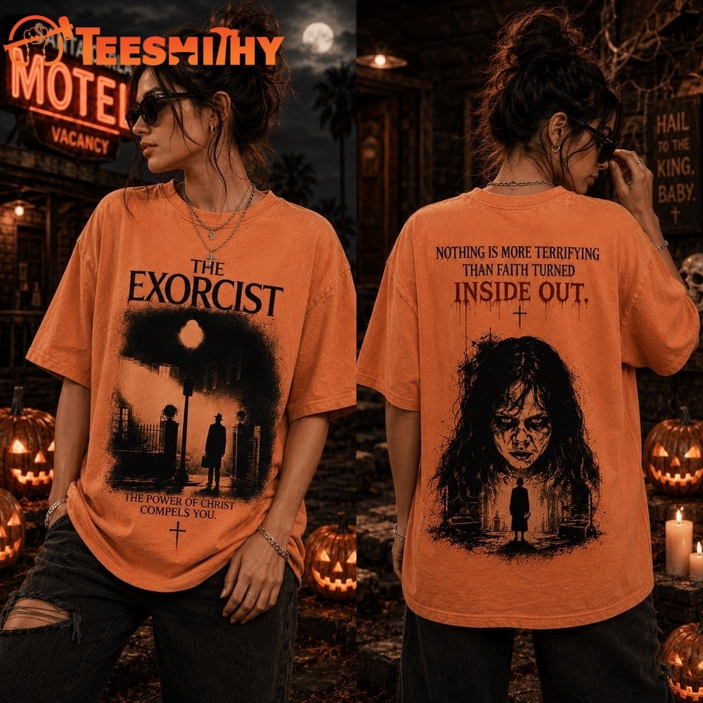 The Exorcist Possessed by Darkness Halloween 3D Shirt