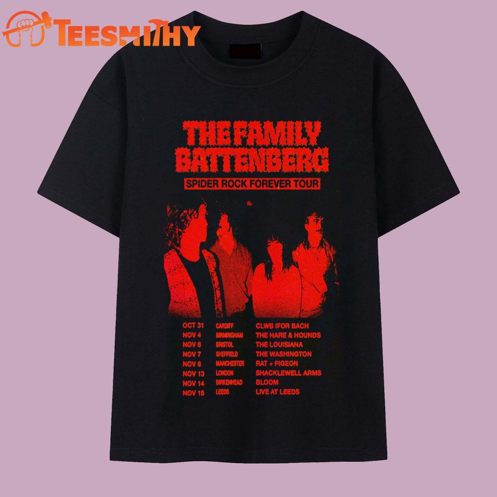 The Family Battenberg Tour Summer 2025 T Shirt The Family Battenberg Tour Summer 2025 T Shirt