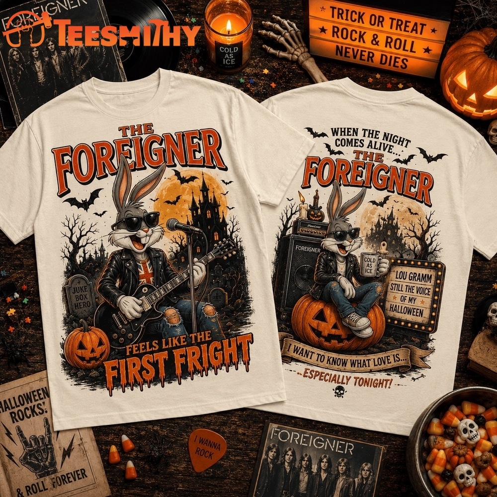 The Foreigner Bugs Bunny First Fright Halloween 3D Shirt
