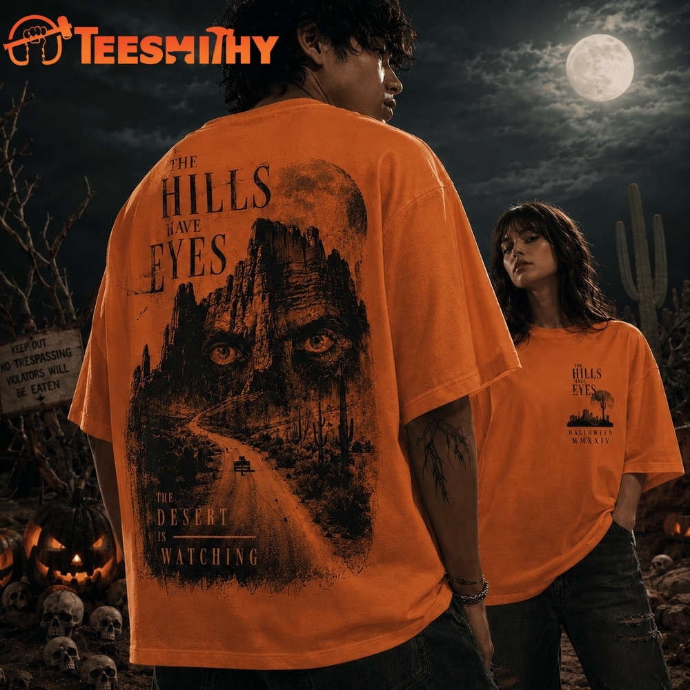 The Hills Have Eyes The Desert Is Watching Horror New Design 3D Shirt