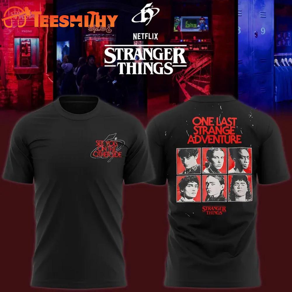 The Home Grown x Stranger Things 2026 Black T Shirt