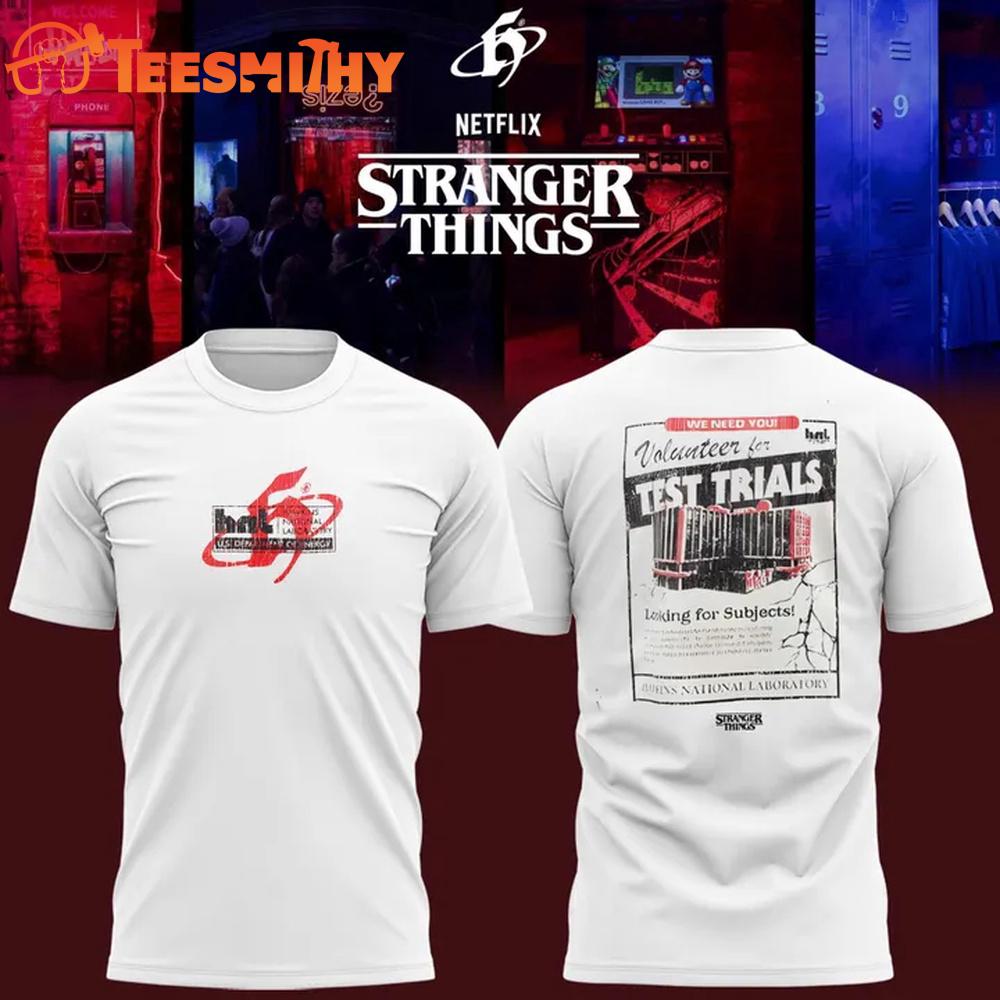 The Home Grown x Stranger Things 2026 White T Shirt