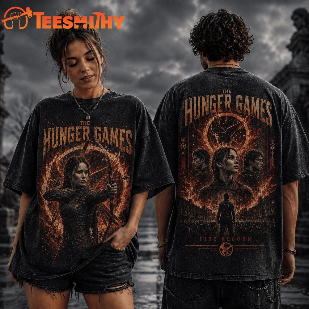 The Hunger Games Fire Reborn 3D Shirt