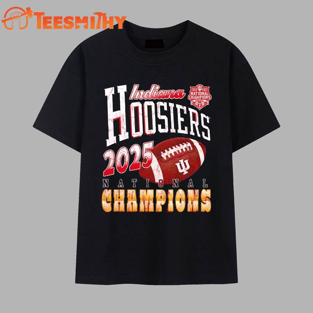 The Indiana Hoosiers 2025 National Champions Vintage T Shirt