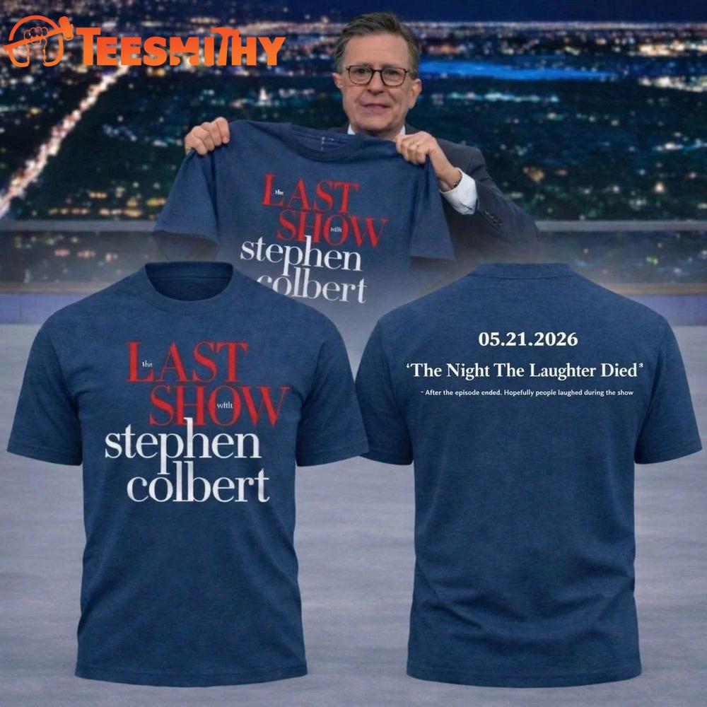 The Late Show with Stephen Colbert Limited Edition T Shirt