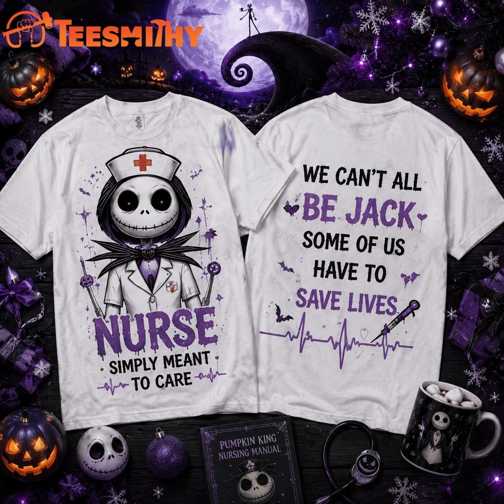 The Nightmare Before Christmas Nurse – Simply Meant To Care 3D Shirt