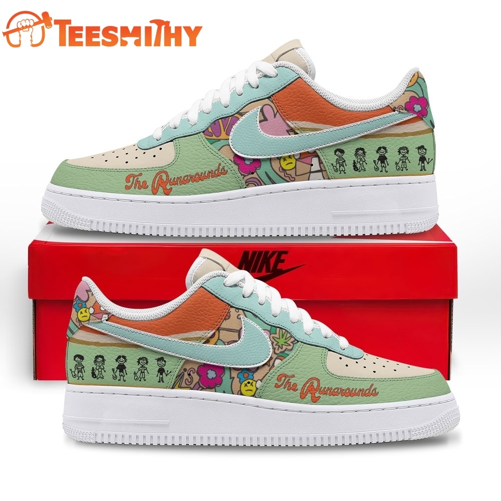 The Runarounds Band Custom Air Force 1 Shoes
