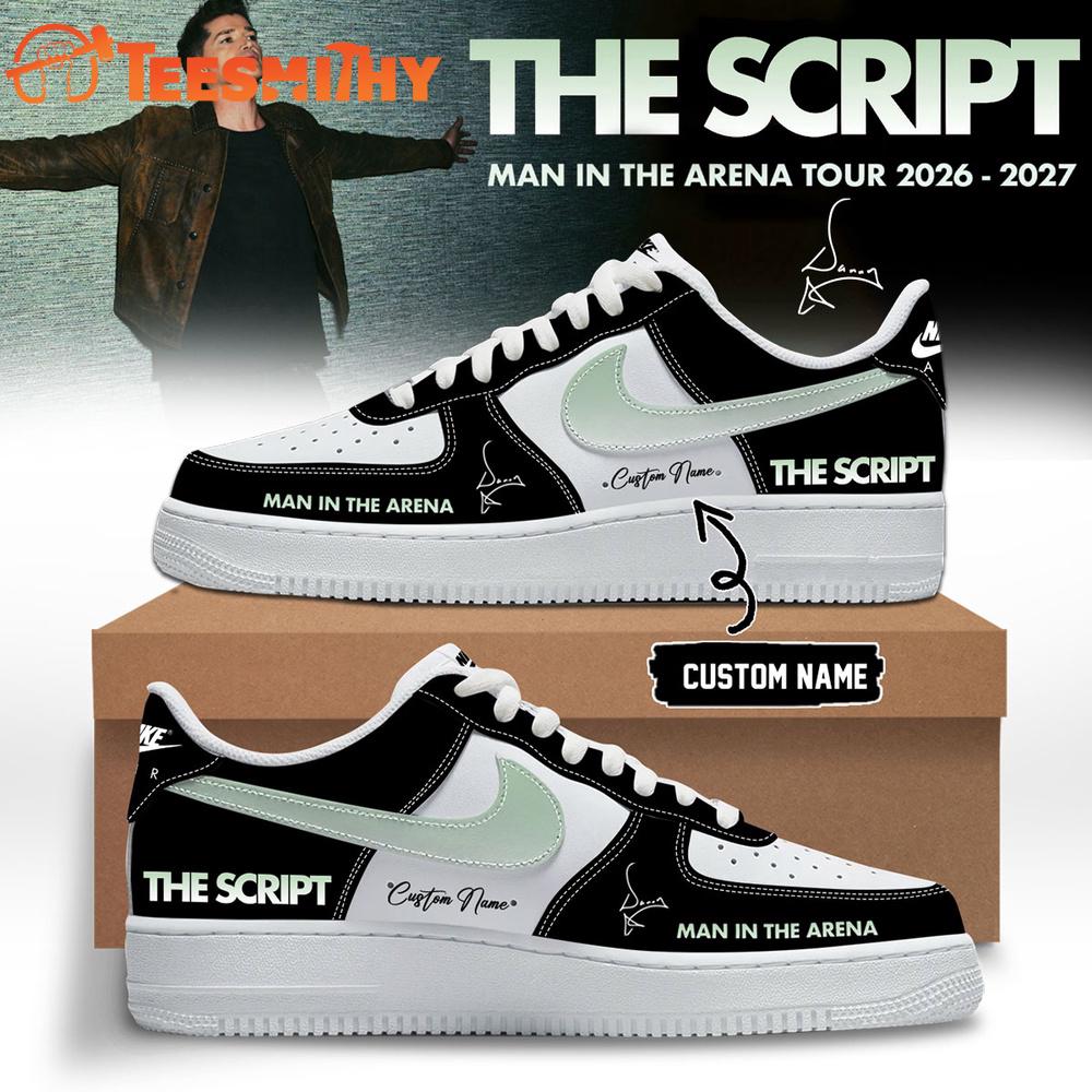 The Script Man In The Arena Tour 2026 Air Force 1 Shoes Sneaker