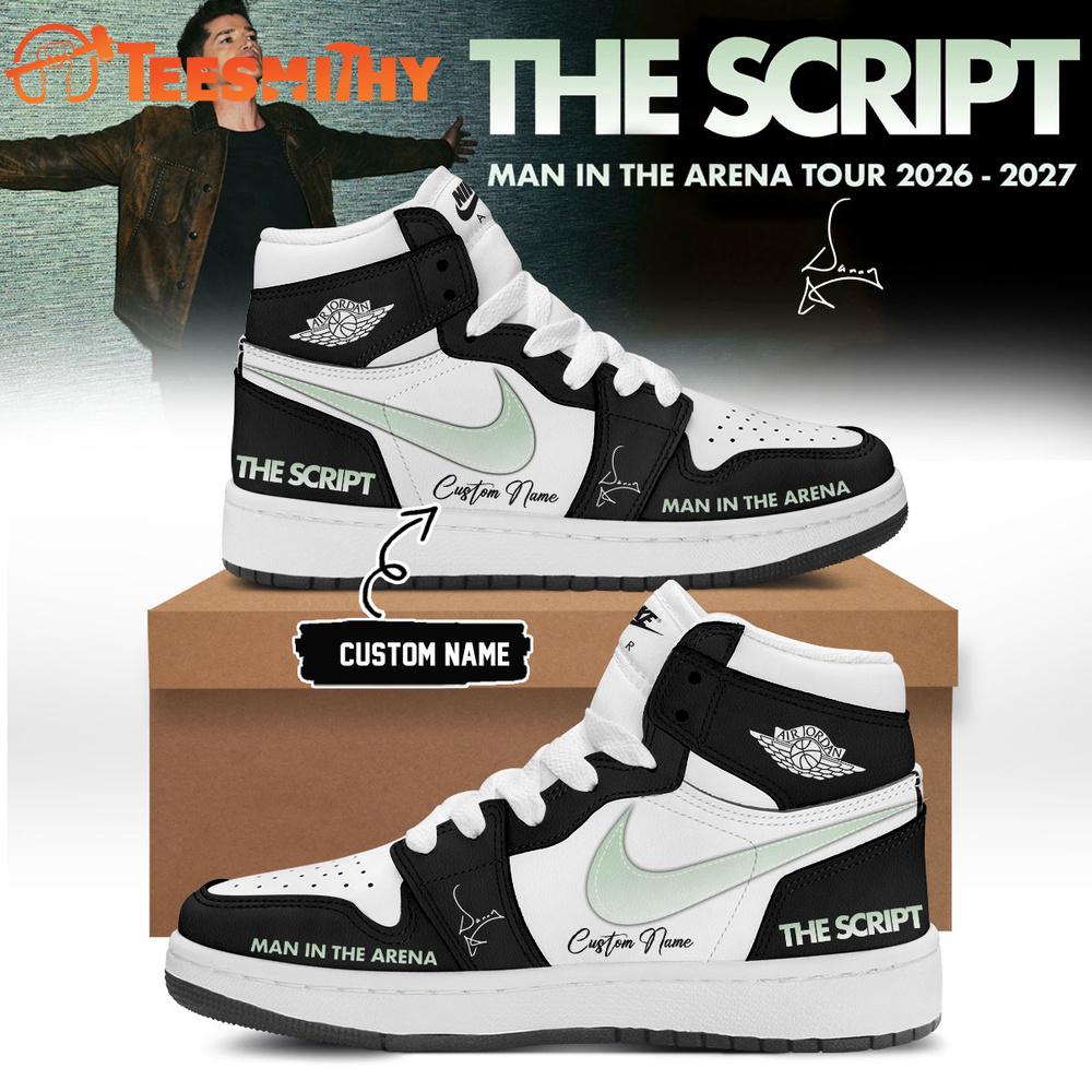 The Script Man In The Arena Tour 2026 Air Jordan 1 Hightop Shoes