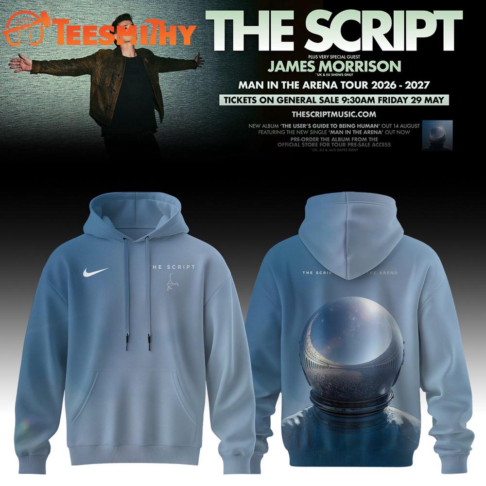 The Script Man In The Arena Tour 2026 Limited Hoodie