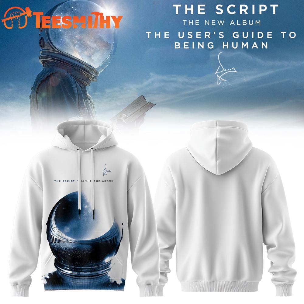 The Script Man In The Arena Tour 2026 White Hoodie