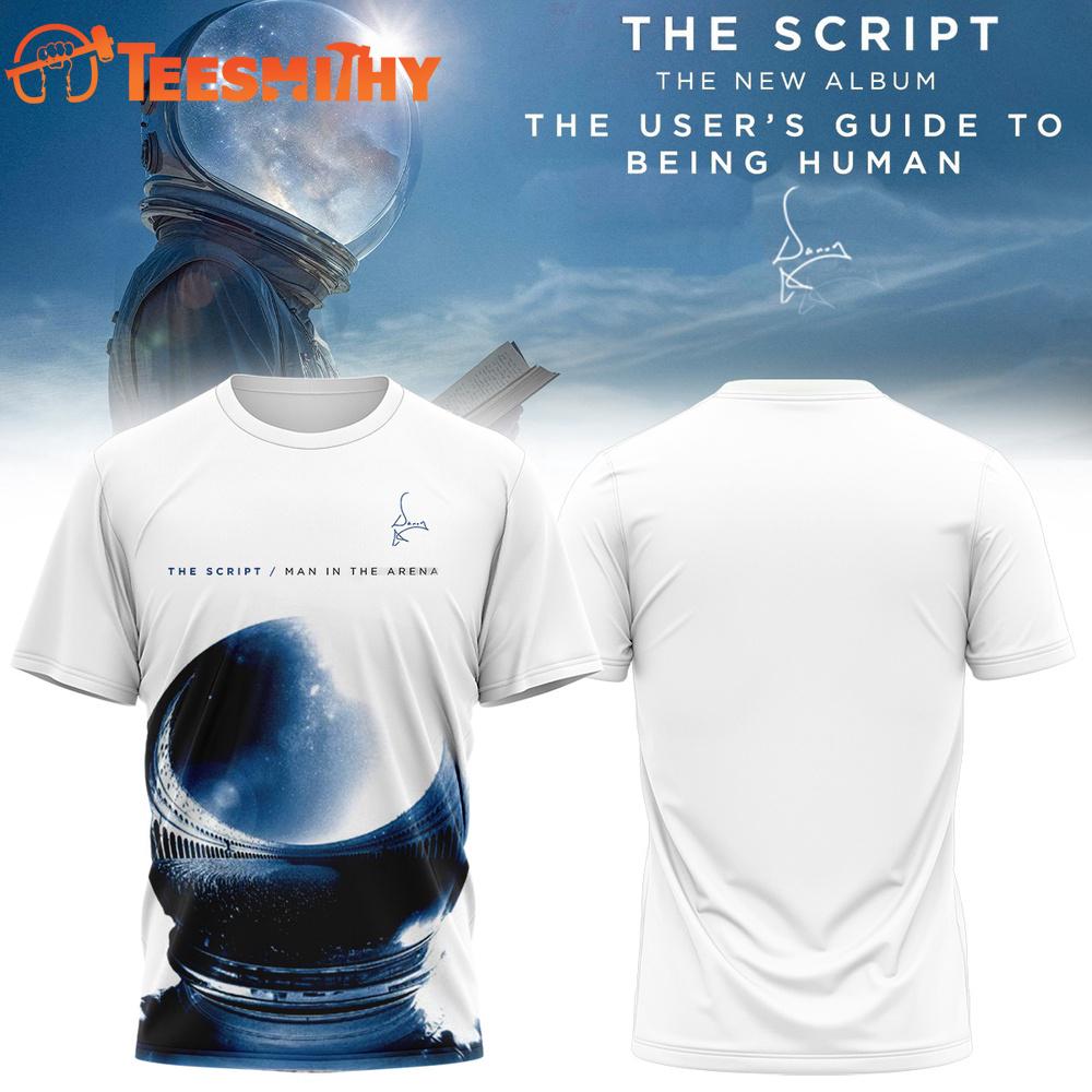 The Script Man In The Arena Tour 2026 White T Shirt