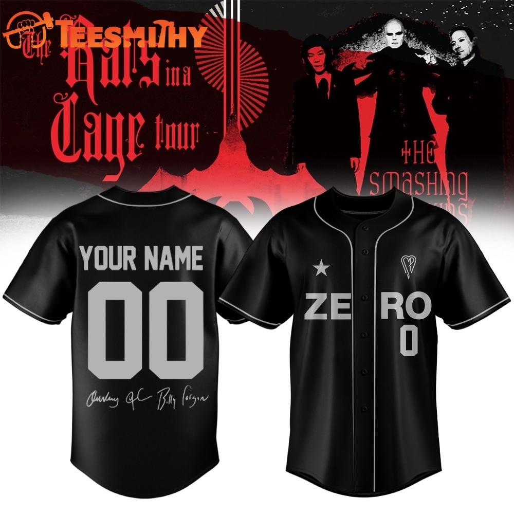The Smashing Pumpkins The Rats In A Cage Tour 2026 Custom Baseball Jersey