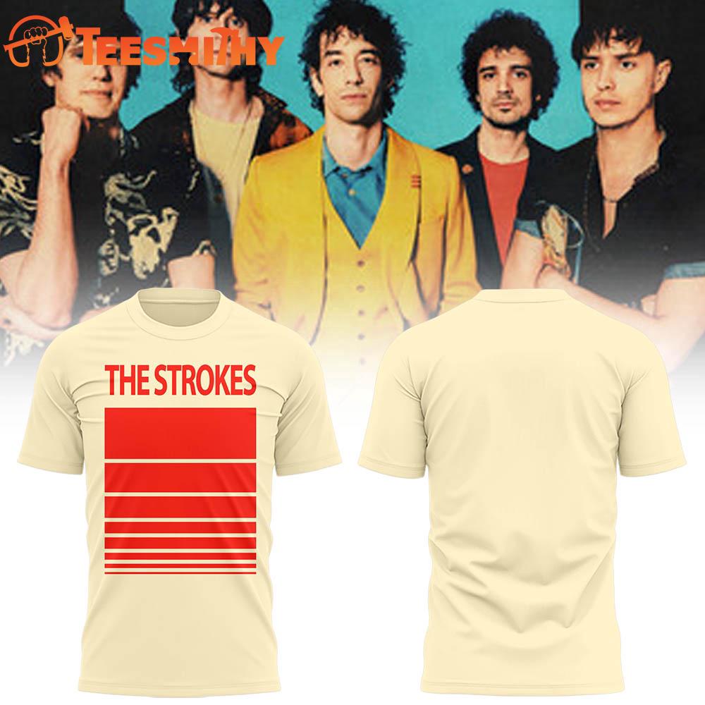 The Strokes 2026 Tour San Francisco 3D Shirt