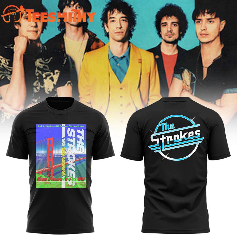 The Strokes 2026 Tour San Francisco T Shirt