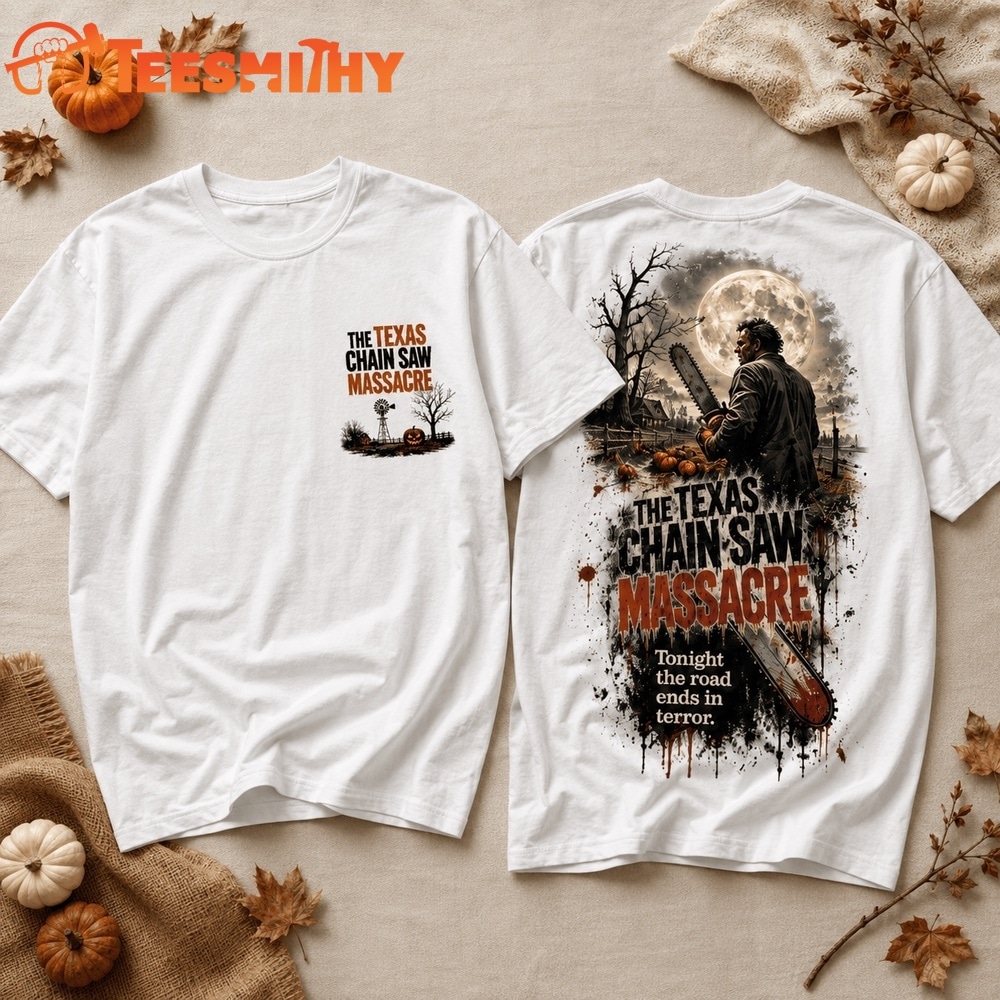 The Texas Chain Saw Massacre Halloween Horror 2026 3D Shirt