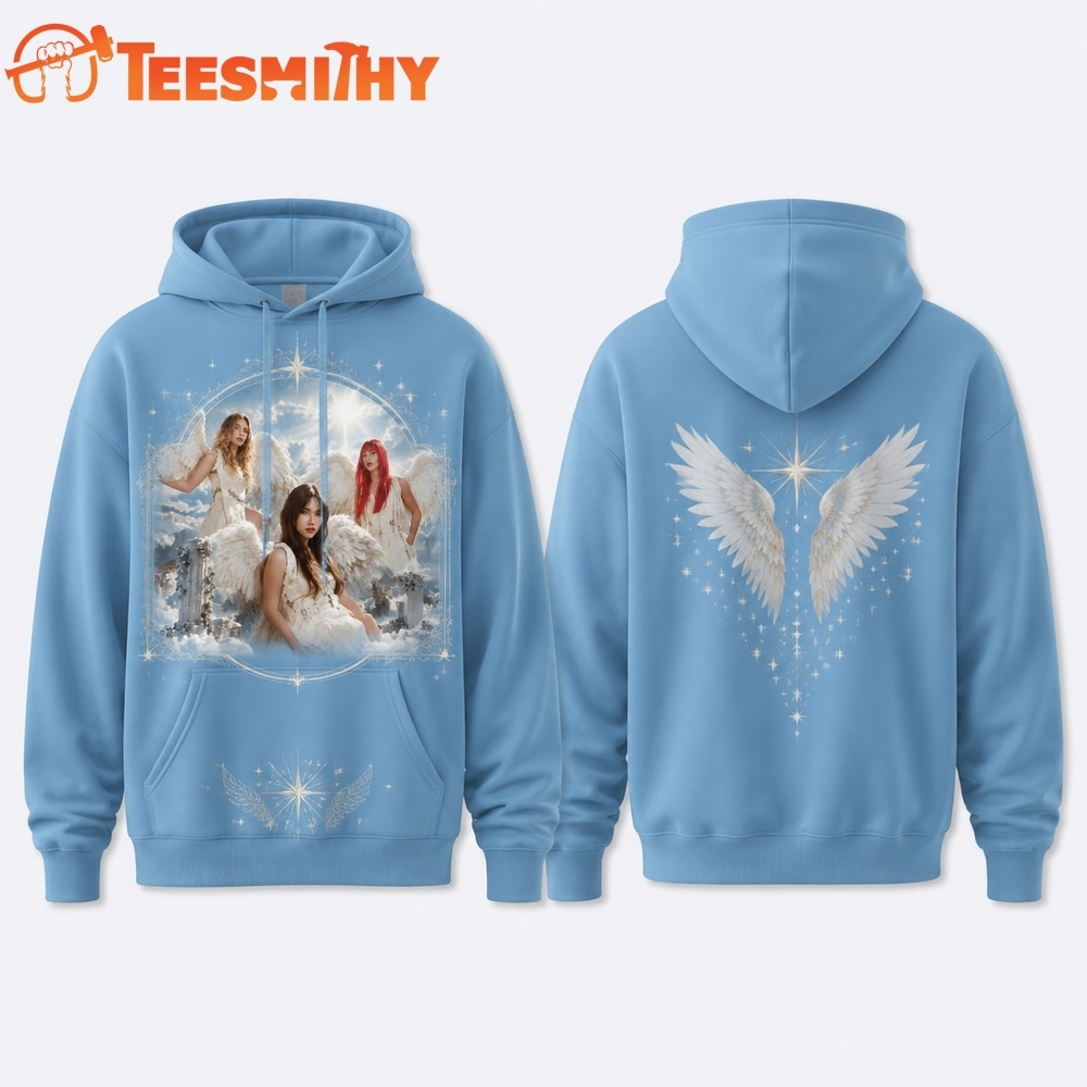 The Warning Everything’s Falling World Tour 2026 Blue Hoodie