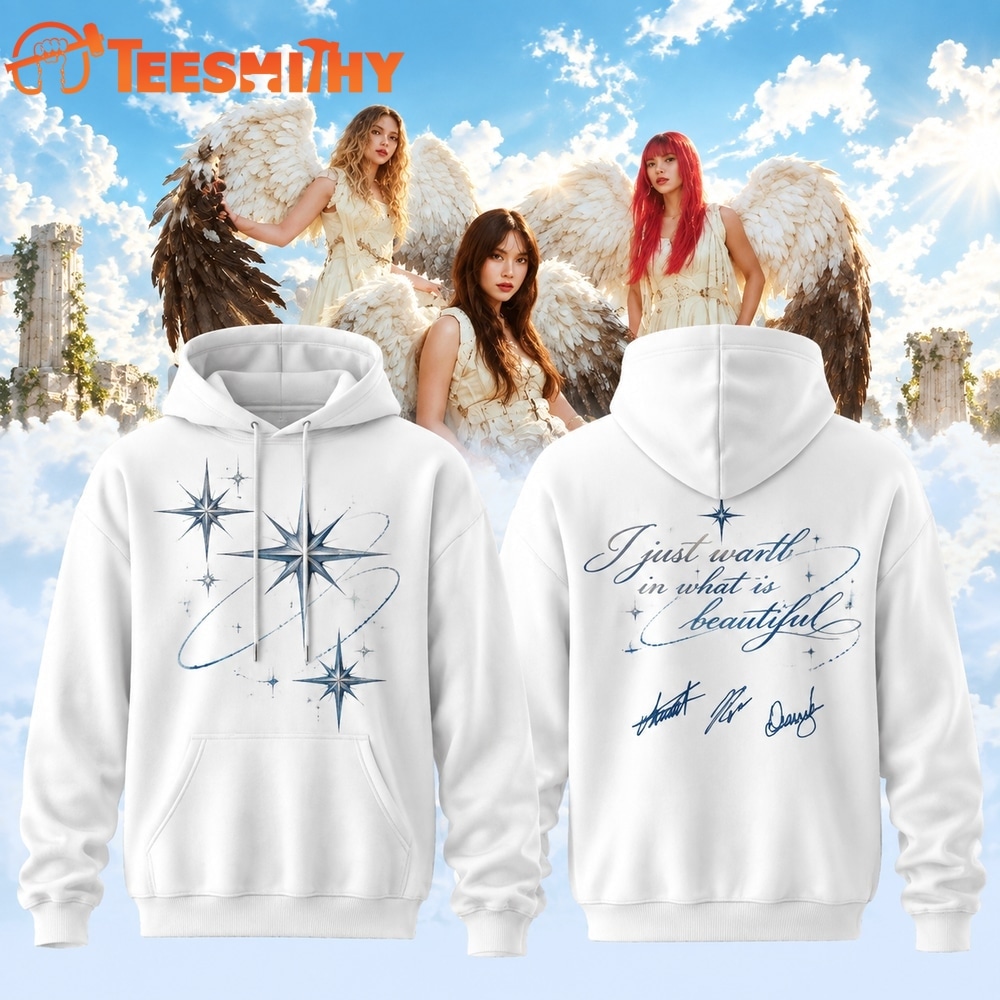 The Warning Everything’s Falling World Tour 2026 White Hoodie
