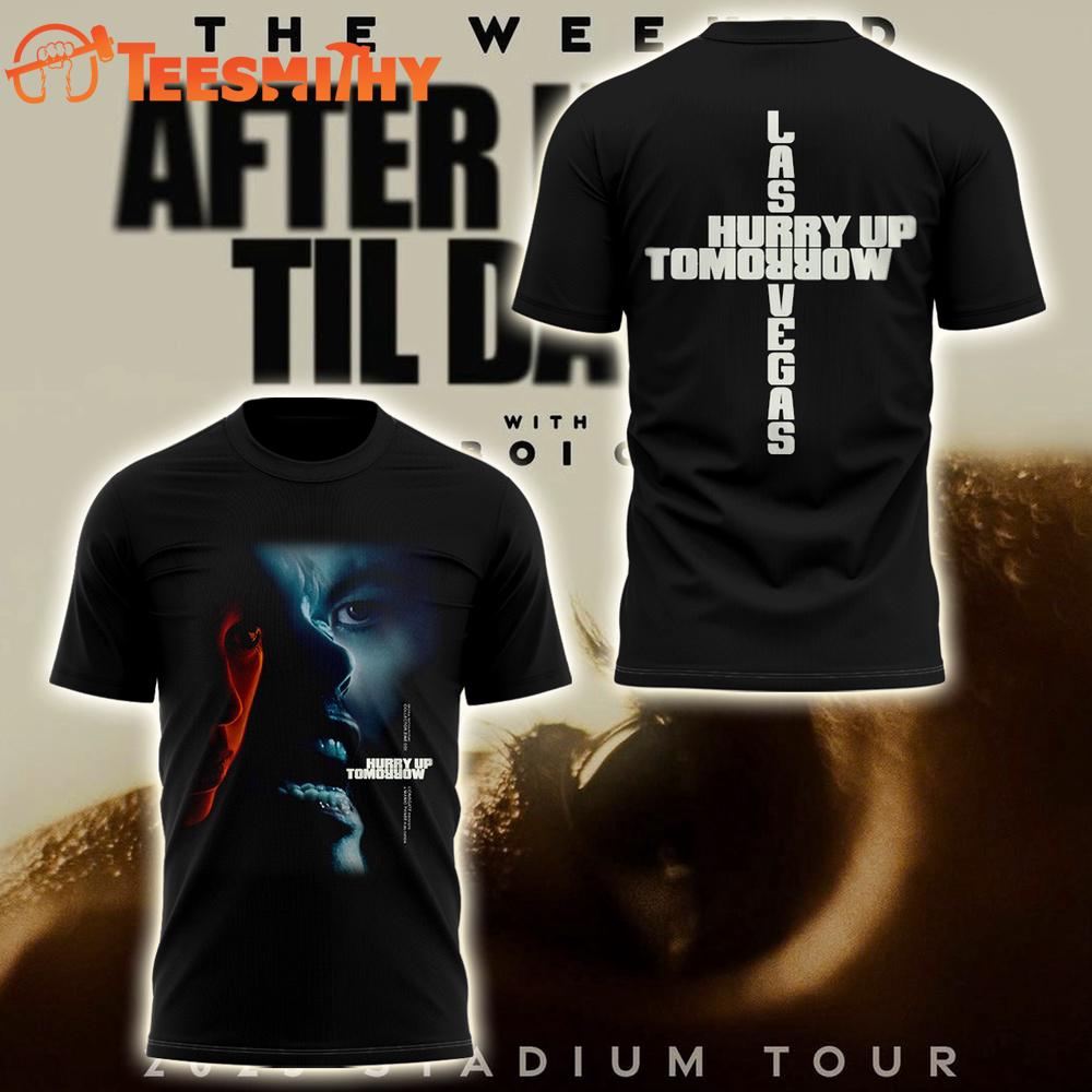 The Weeknd After Hours Til Dawn Tour 2025 at Las Vegas T Shirt