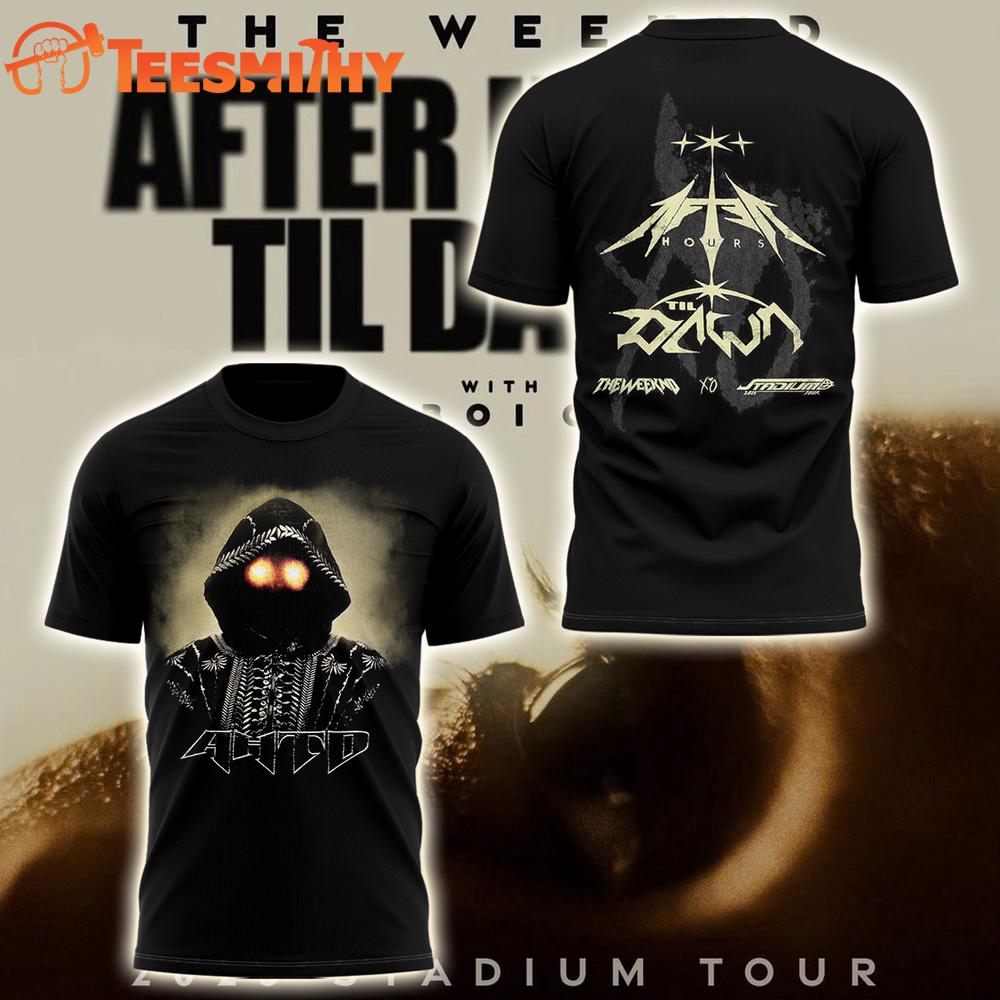 The Weeknd After Hours Til Dawn Tour 2025 Limited Edition T Shirt