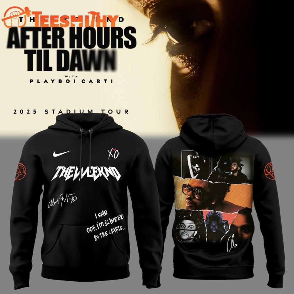 The Weeknd After Hours Till Dawn Tour 2026 Limited Edition Hoodie