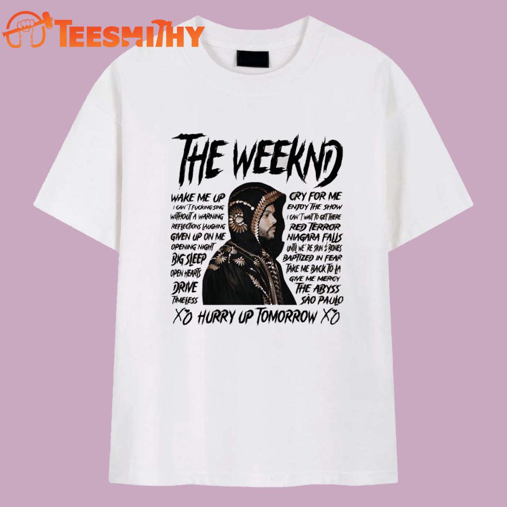 The Weeknd Tour 2025 Hurry Up Tomorrow Vintage T Shirt