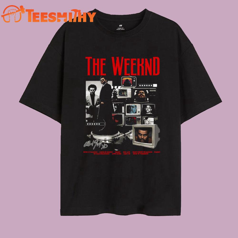 The Weeknd Tour 2025 Vintage T Shirt The Weeknd Tour 2025 Vintage T Shirt