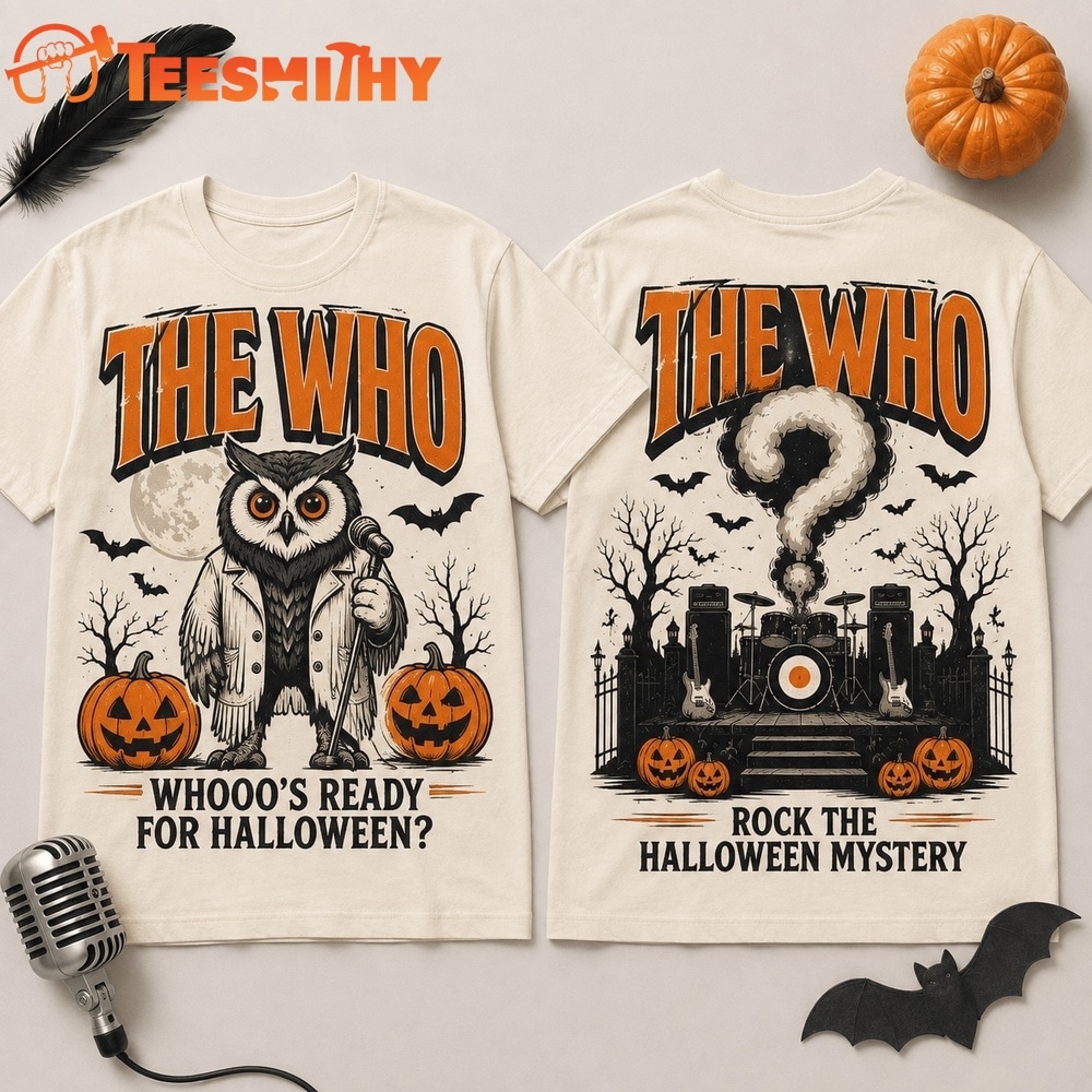 The Who Whooo’s Ready for Halloween Rock 3D Shirt