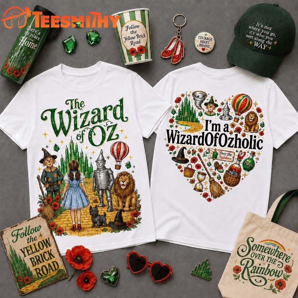 The Wizard of Oz Classic Movie Graphic 3D Shirt