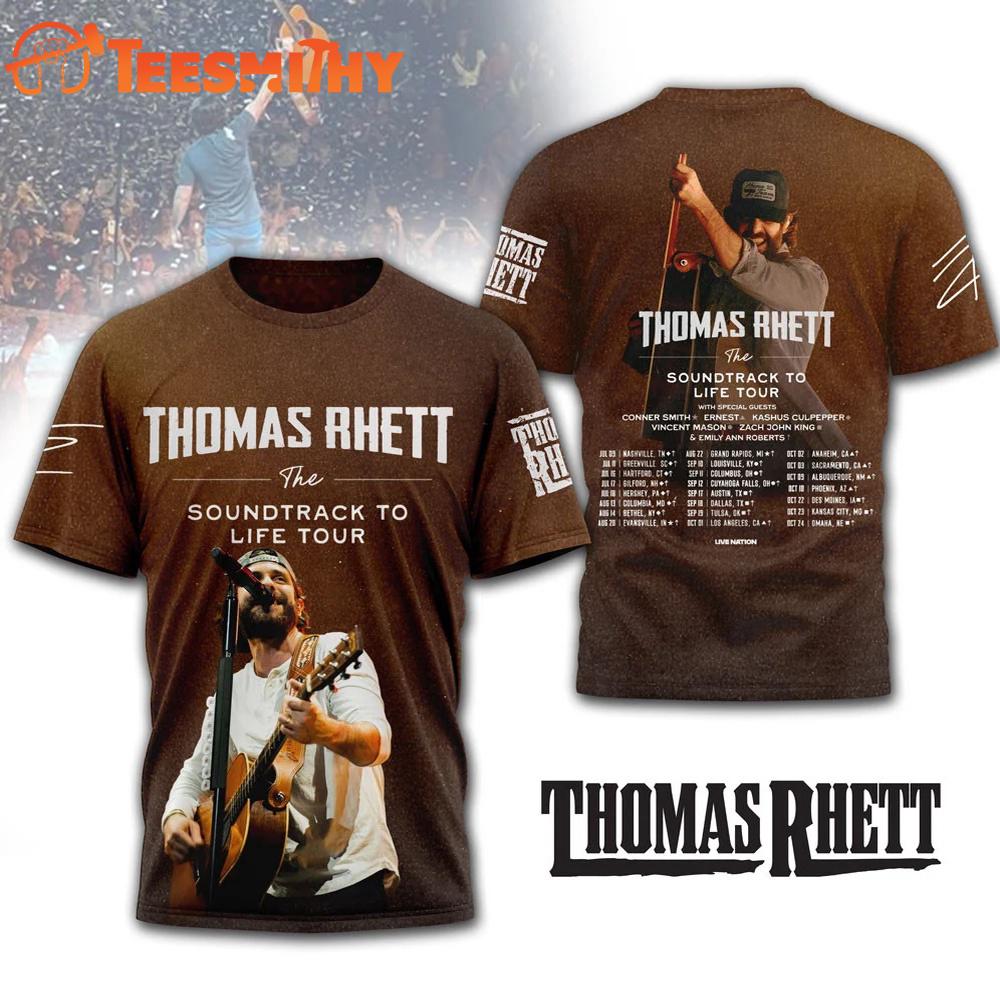 Thomas Rhett the Sound Track to Life Tour 2026 T Shirt