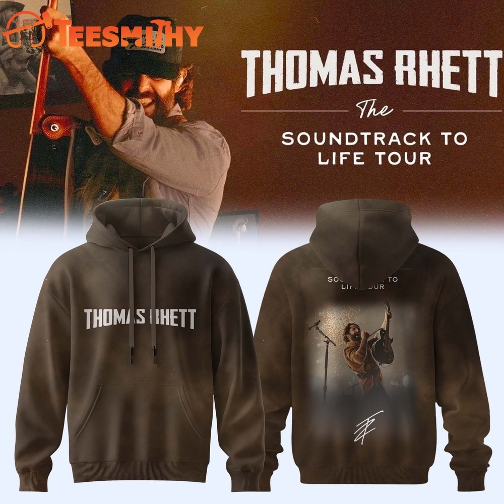 Thomas Rhett The Soundtrack to Life Tour 2026 Signature Graphic Hoodie
