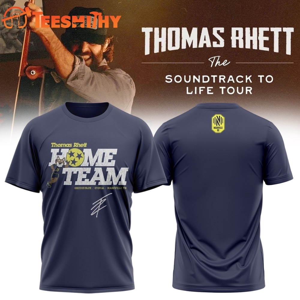 Thomas Rhett The Soundtrack to Life Tour 2026 Signed Limited 3D Shirt