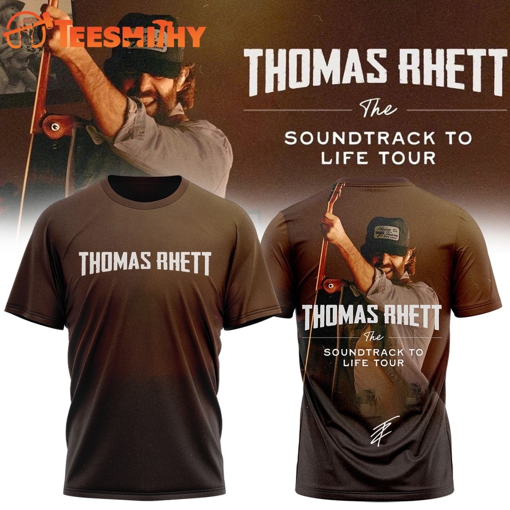 Thomas Rhett The Soundtrack to Life Tour 2026 Signed T Shirt
