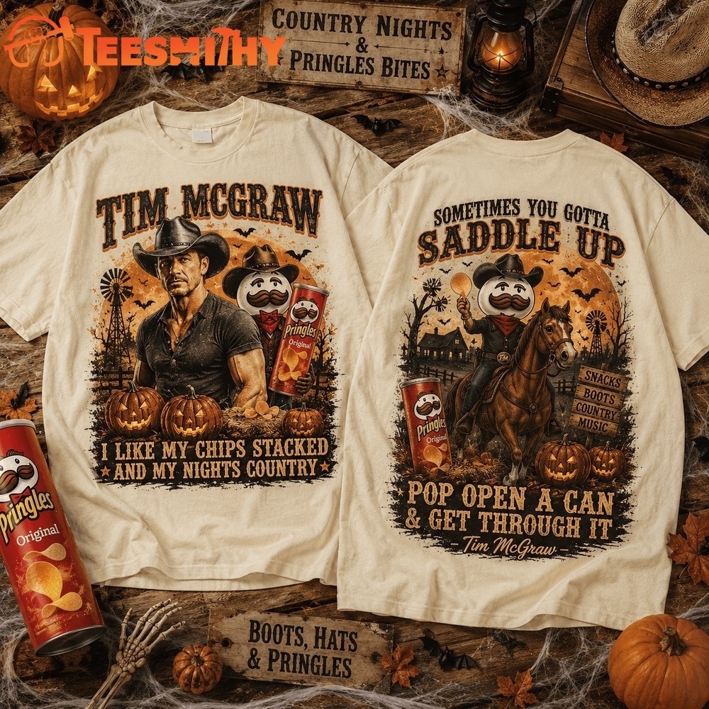 Tim McGraw Pringles Country Nights Halloween 3D Shirt